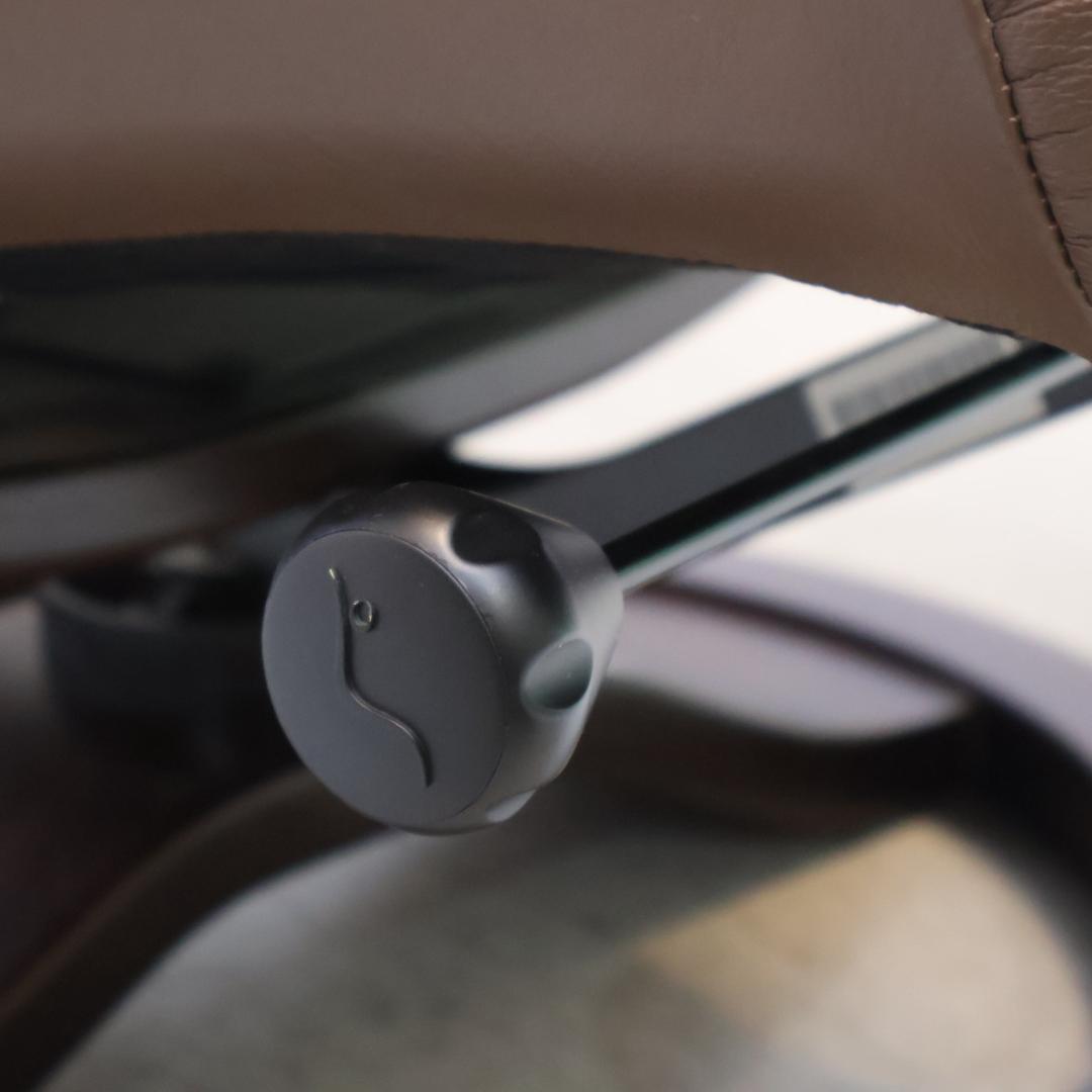 イエリアーダ フィヨルド 本革 リクライニングチェア オットマン レザー