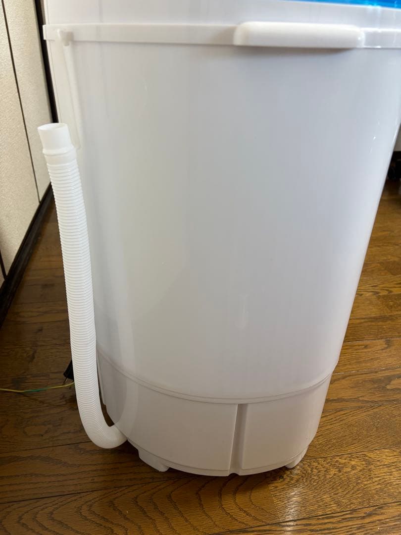 二槽式洗濯機 本体 ホワイト/ブルー