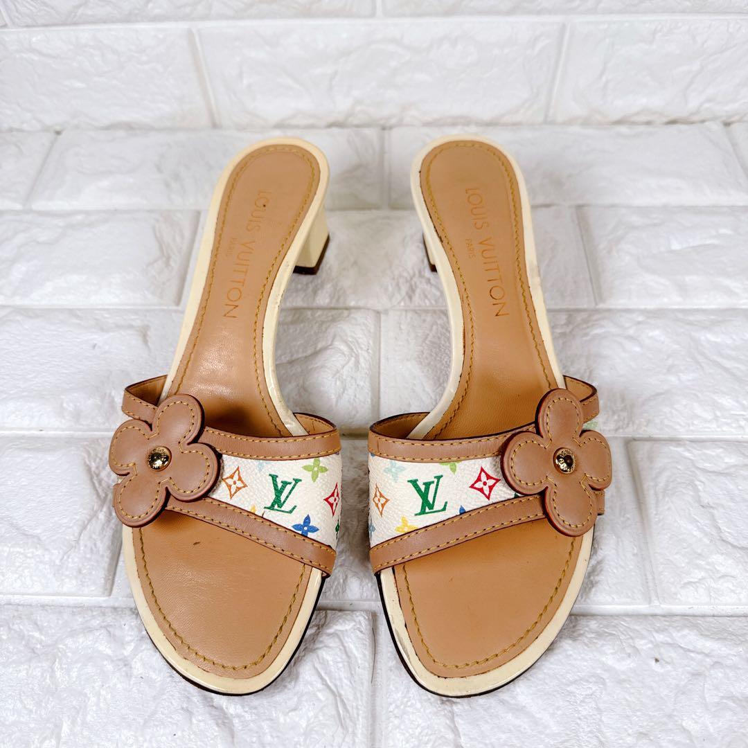 Louis Vuitton モノグラムミュール マルチカラー 貴重 サンダル