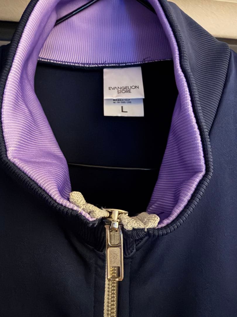 エヴァンゲリオンストア シンジのジャージ サイズL 紺色 スポーツジャージ