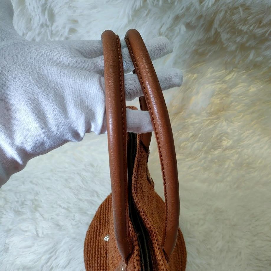 HELEN KAMINSKI ヘレンカミンスキー ラフィア トートバッグ