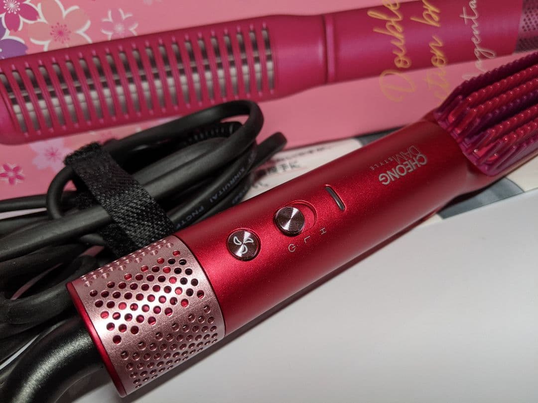 チョンダムスタイル ダブルアクションヘアブラシ CHEONG DAM STYLE