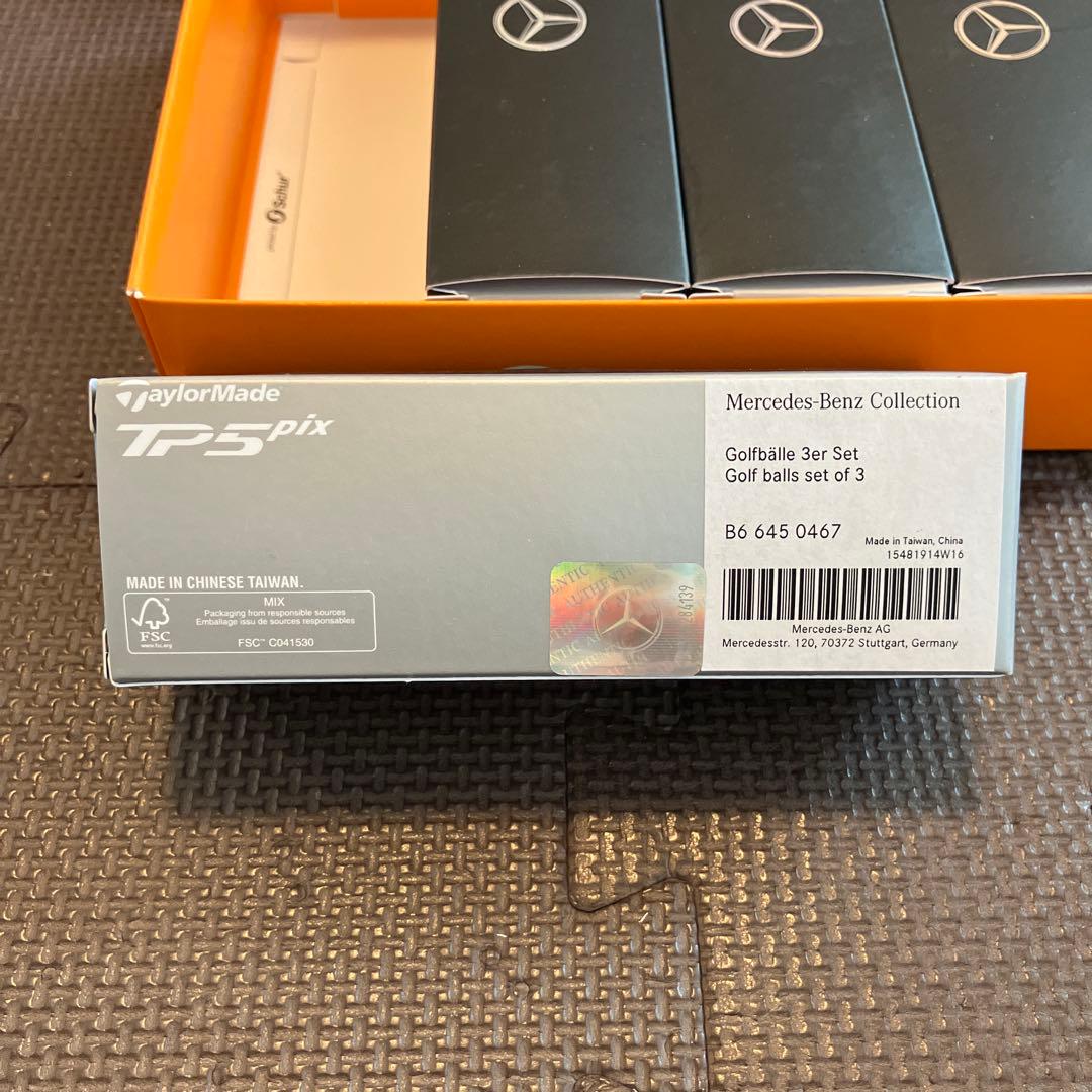 三浦　TaylorMade TP5 pix 3×4個入×2 メルセデス