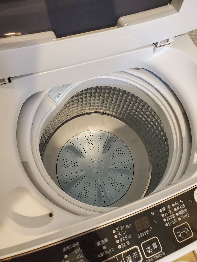 アクア 洗濯機 6.0 AQW-KS6N(K) 2023年