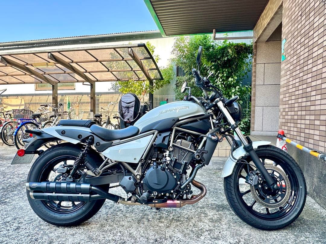 カワサキ エリミネーター400 用カスタムマフラー EL400-V1