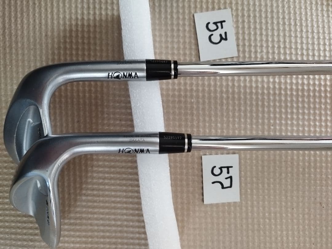 ホンマ ウエッジセット　53°　57°