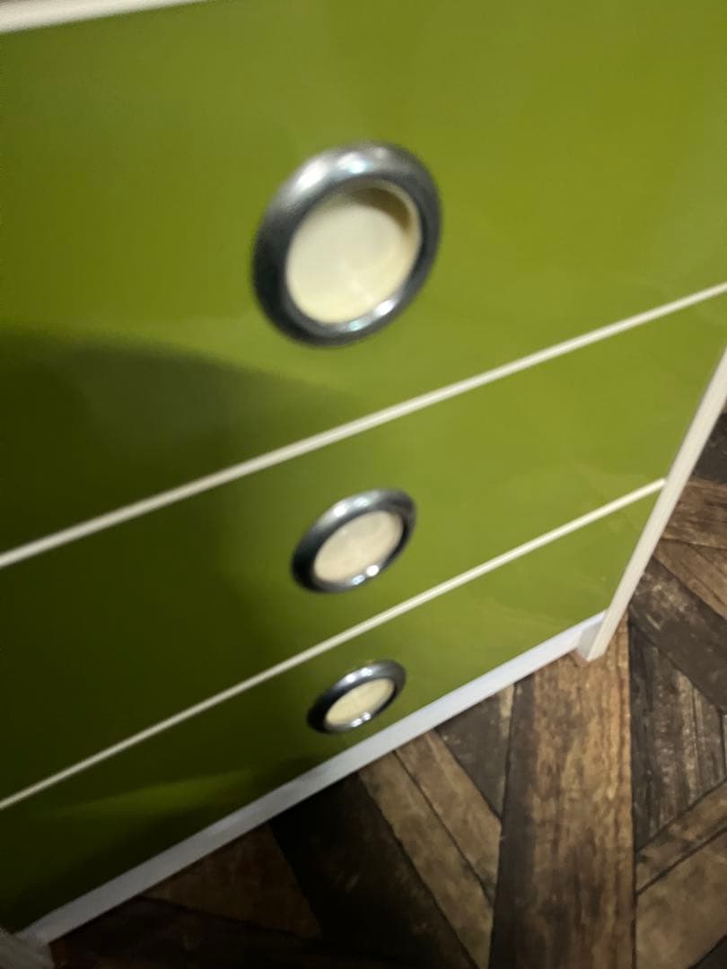 レトロポップ 棚 昭和レトロ 当時物 緑 グリーン 家具 インテリア