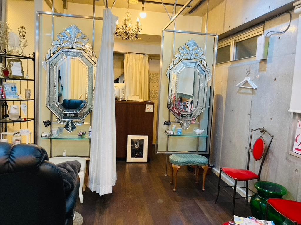 ベネチアンミラー オブジェ 鏡