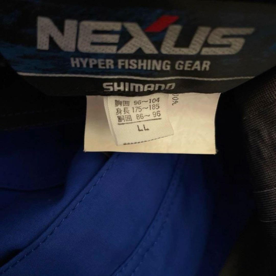 【ビッグサイズ】 シマノ ネクサス LL 青 フィッシングウェア ゴアテックス