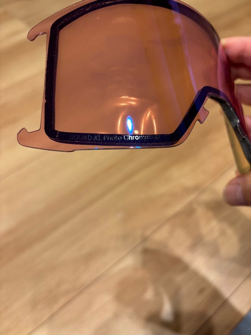 Squad XL Pro ChromaPop調光 Blue Mirror レンズ