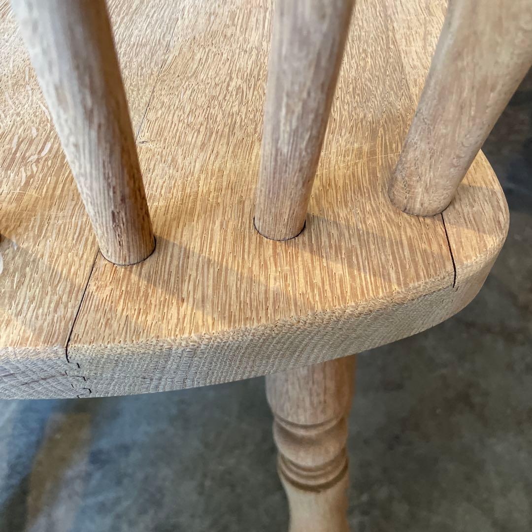 ビンテージ　ダイニングチェア　カフェチェア　剥離加工　no1