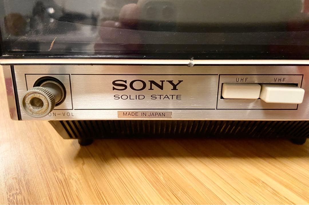 SONY ブラウン管テレビ SOLID STATE Transistor TV
