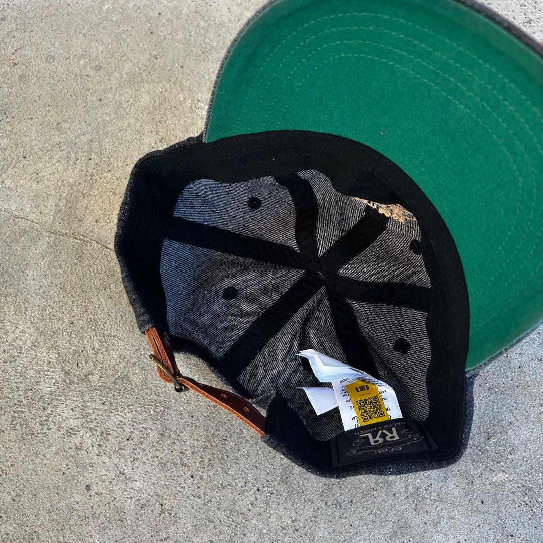 RRLデニムキャップ ダブルアールエル ラルフローレン