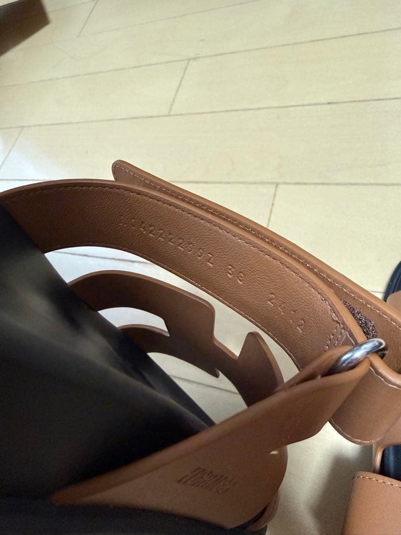 エルメス　シプレ　サンダル24.5cm