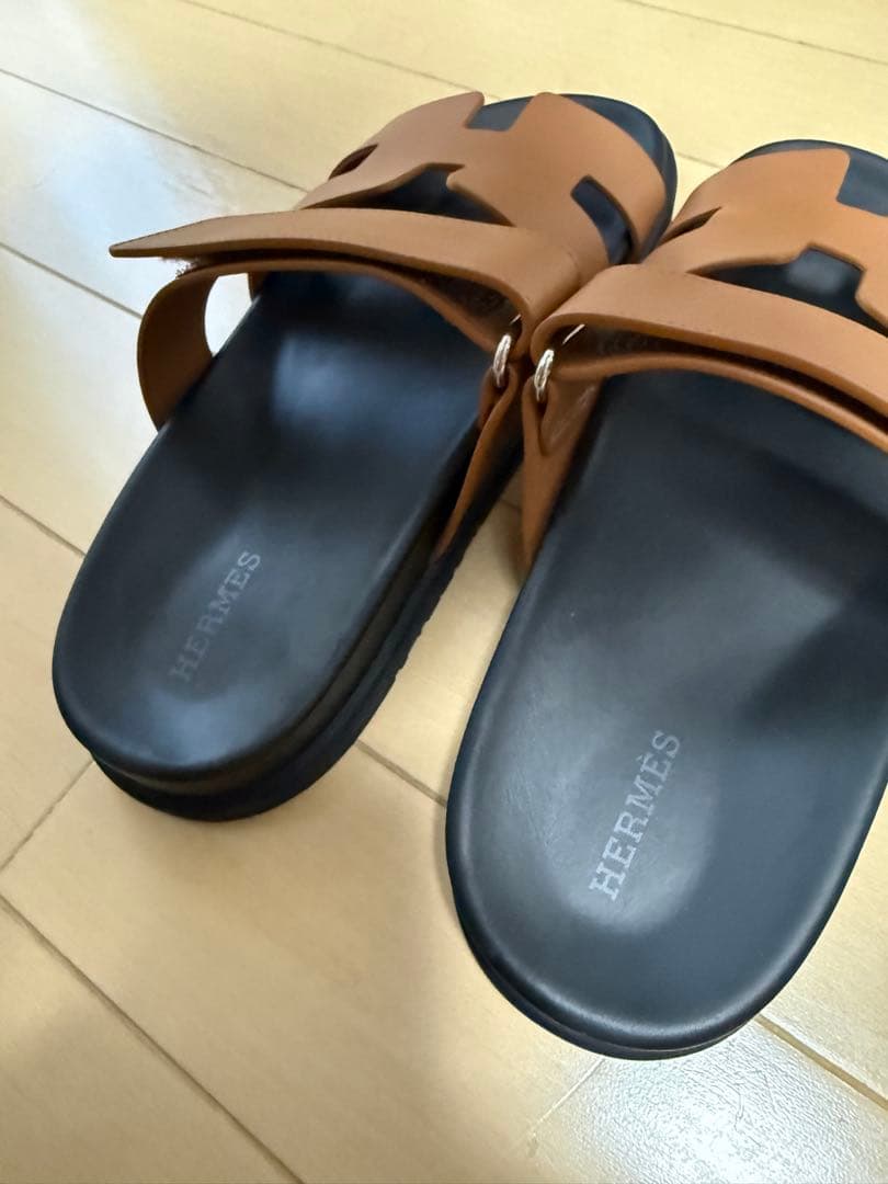 エルメス　シプレ　サンダル24.5cm
