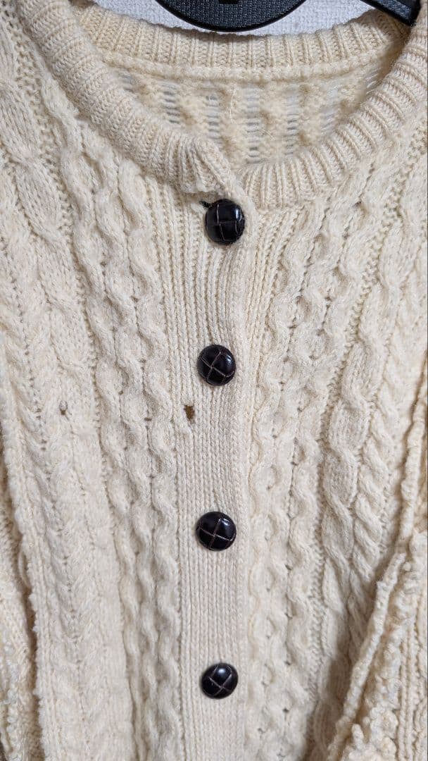 再構築 リメイク フィッシャーマンズニット グランジ