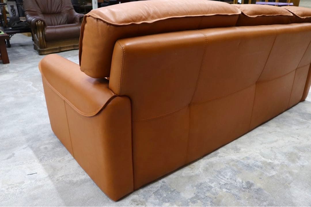 GMHK502○イタリアモダン 高級 クラシック 3人掛けソファ トリプルソファ