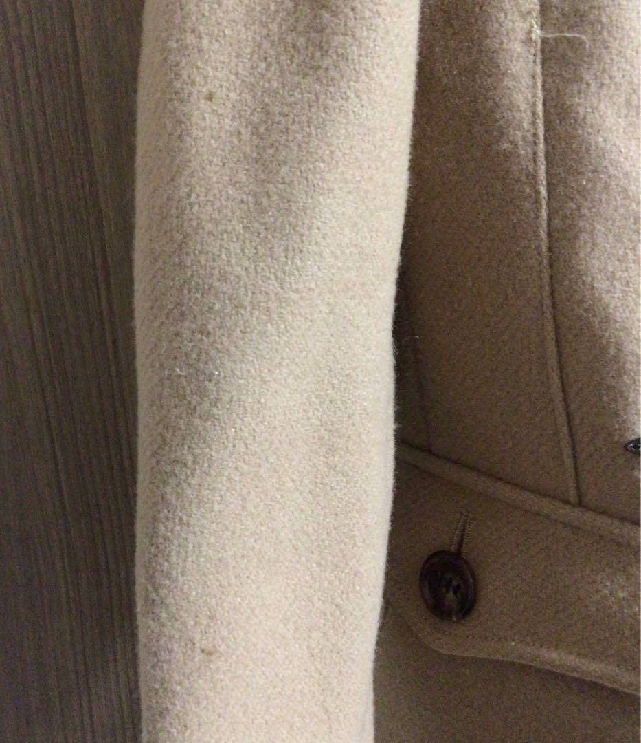 最終値下げ‼️AKM ベージュ ダッフルコート フード付き Lサイズ