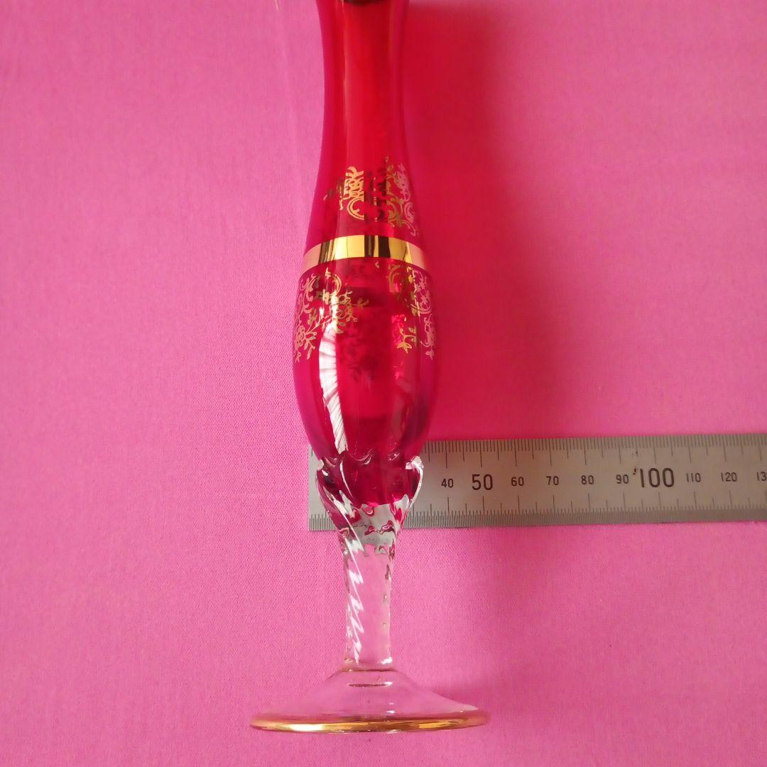 ラグーナ•ムラノ•グラス　未使用品 インテリア　一輪挿し