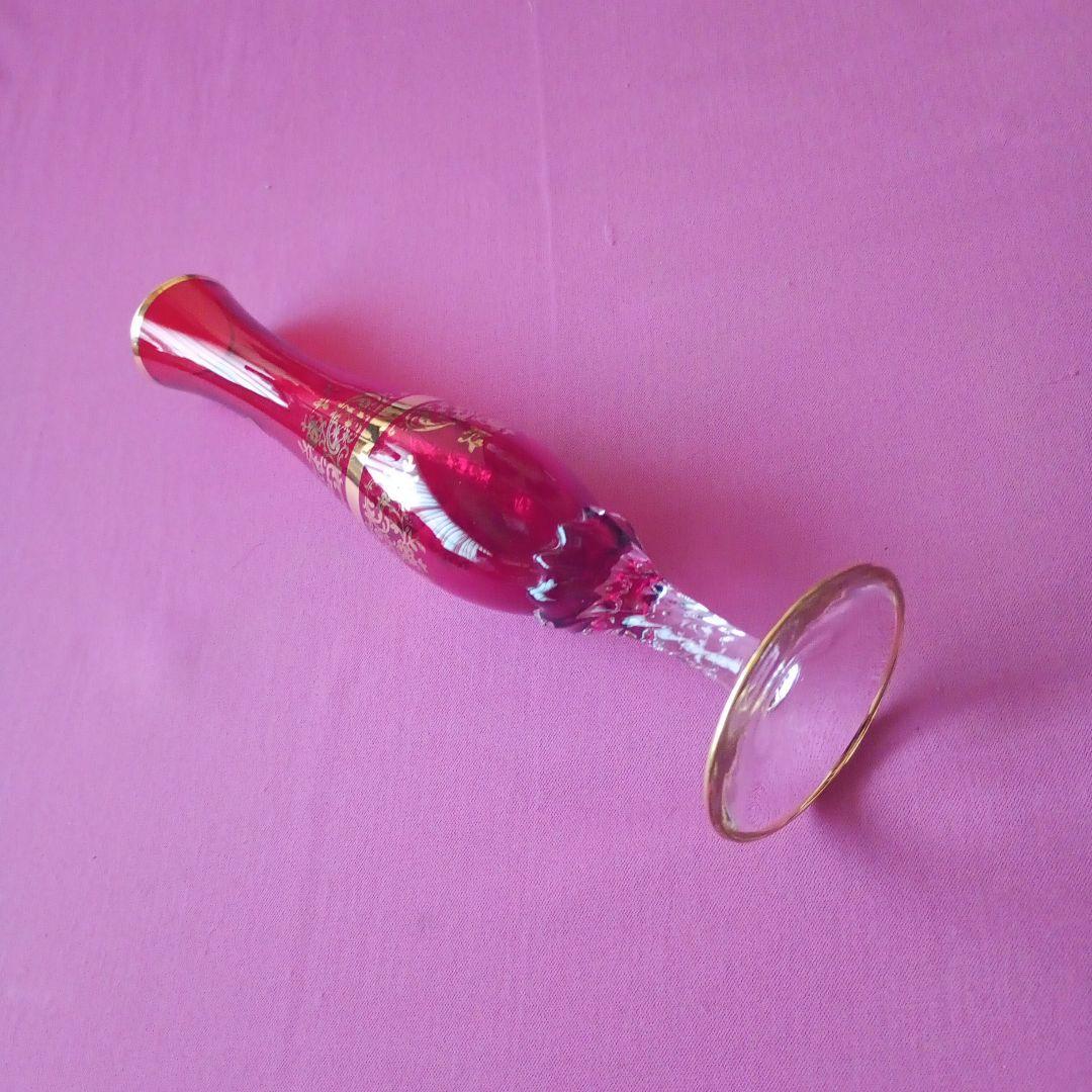 ラグーナ•ムラノ•グラス　未使用品 インテリア　一輪挿し