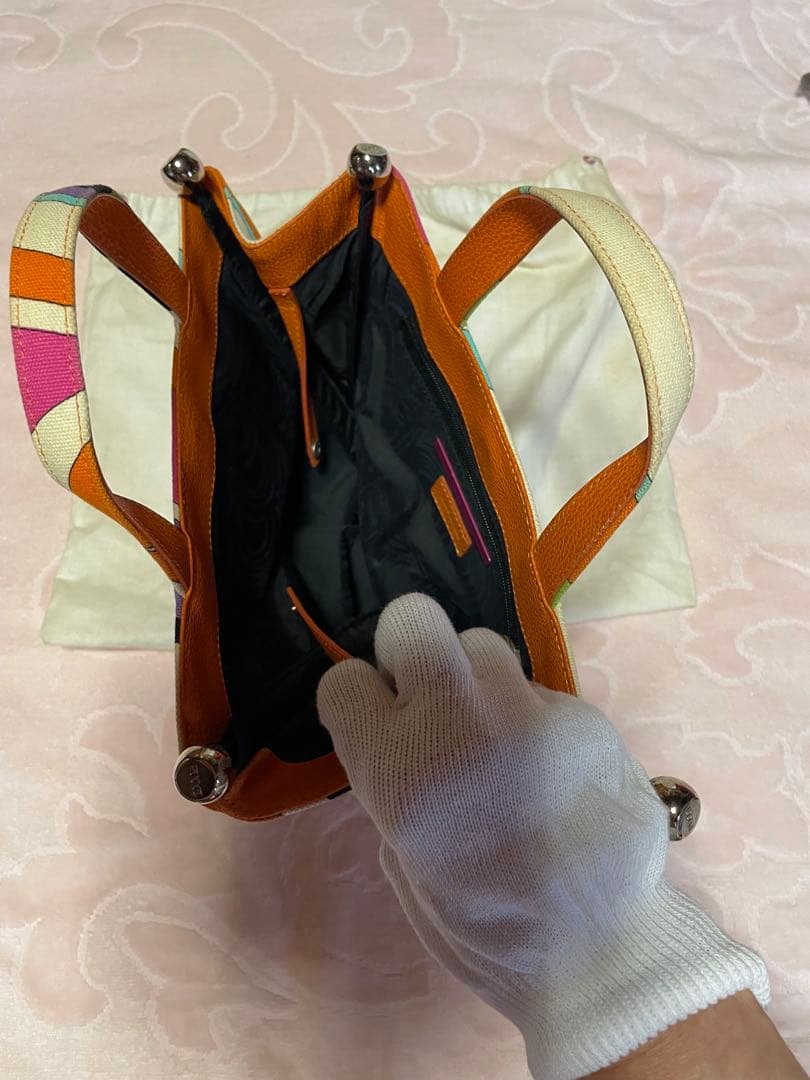 PUCCI マルチカラー ミニバック