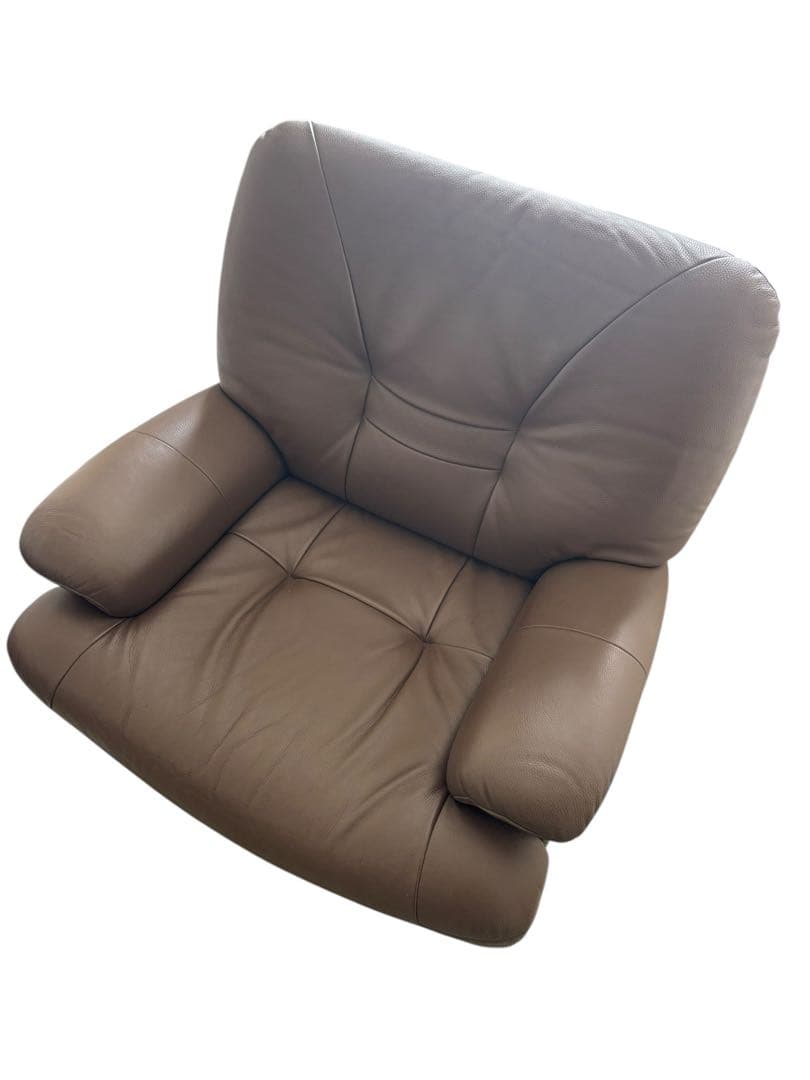 karimoku カリモク 本革 1人掛けソファチターノ Chitano 日本製