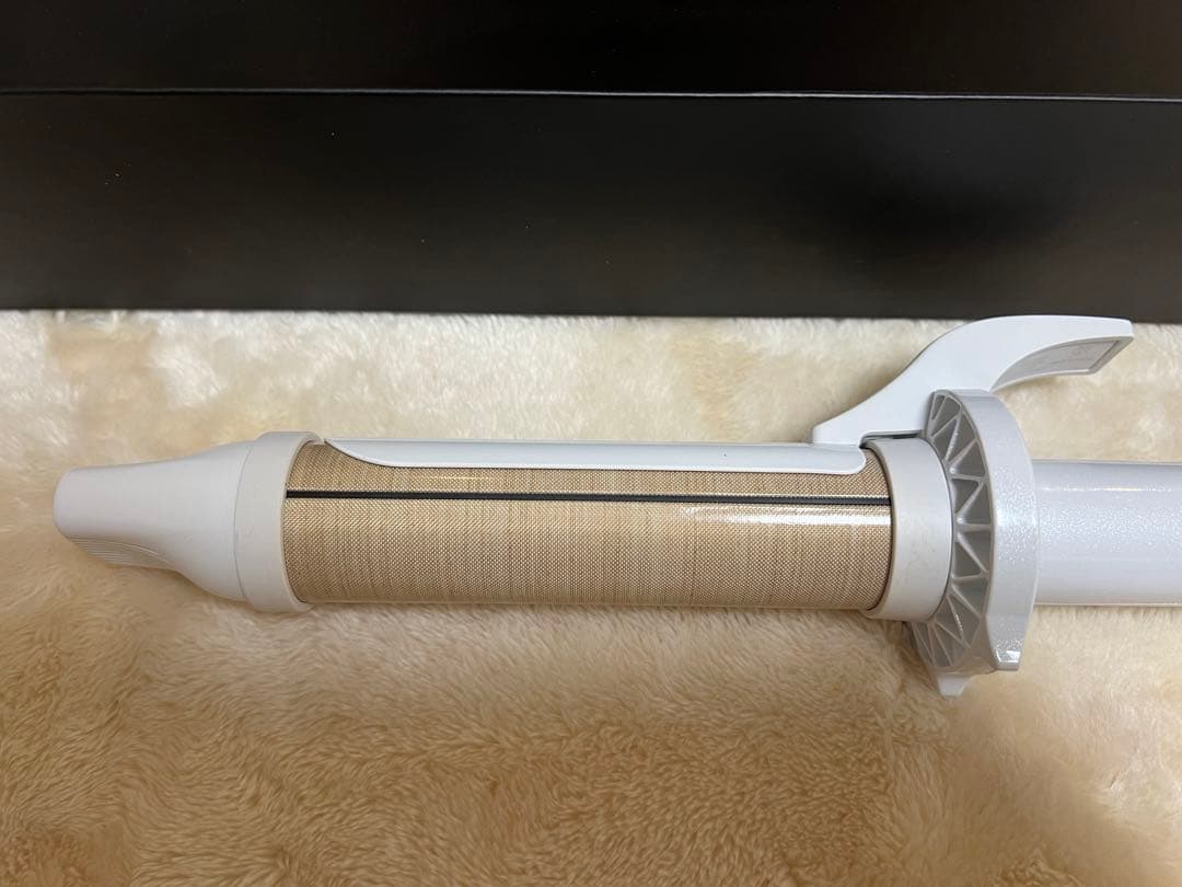 KINUJO カールアイロン 32mm ホワイト　絹女