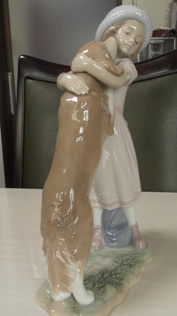 LLADRO　リヤドロ　【待ってたよ】６　リアドロ　人気アイテム　Ｌ553