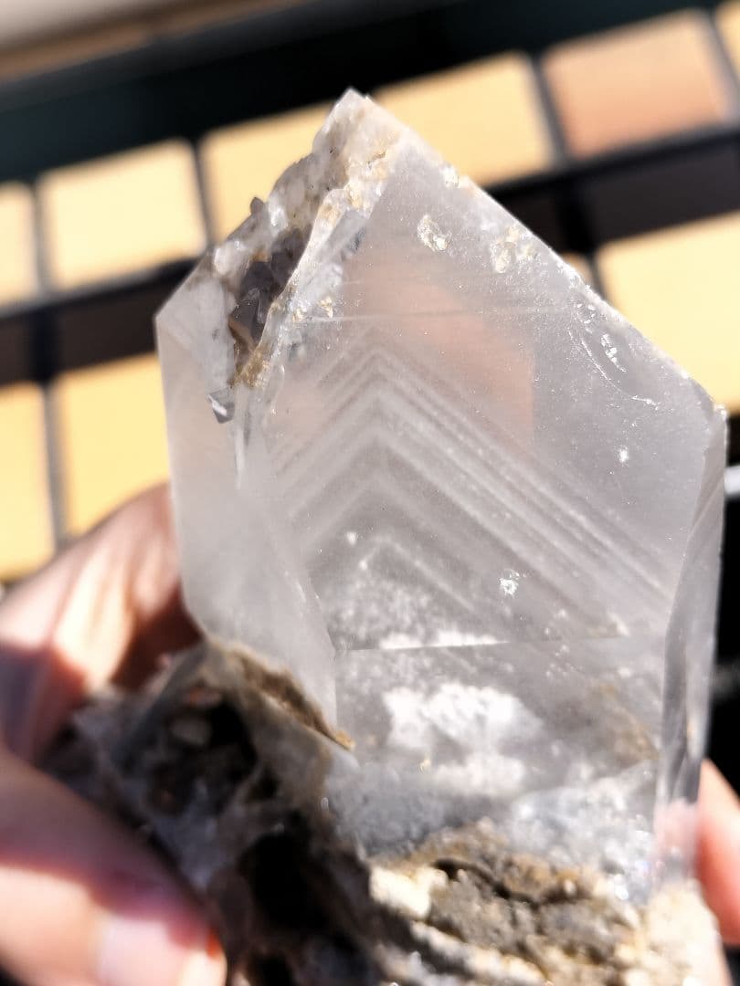 ブルーザギマウンテンクォーツ　古く珍しいタイプ