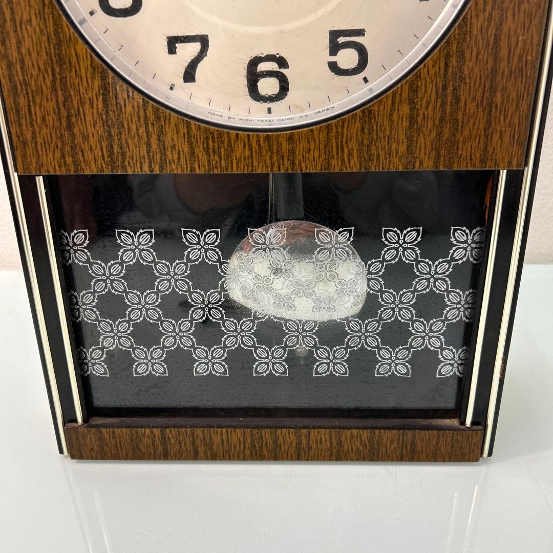 ☆昭和レトロ　愛知時計電機　スーパーエイト掛時計☆