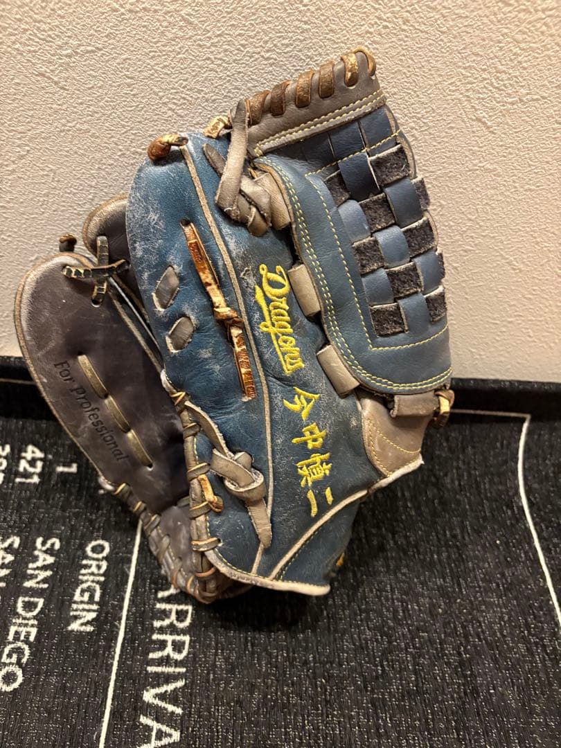 中日ドラゴンズ　今中慎二　当時物　本人グローブ