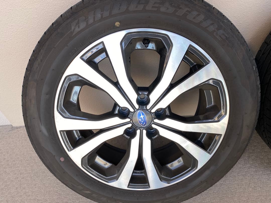フォレスターSK純正ホイール4本セット 225/55R18 PCD114.3mm