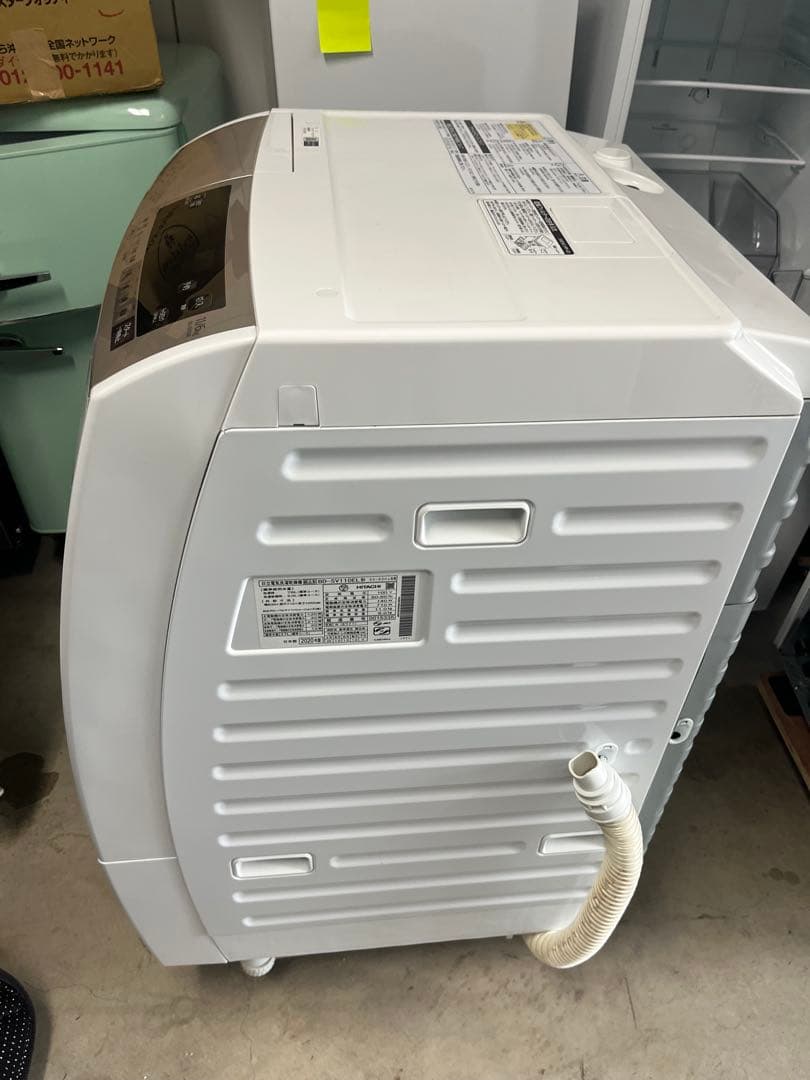 BD-SV110EL　日立ドラム式洗濯乾燥機　動作確認済み　2020年製　T