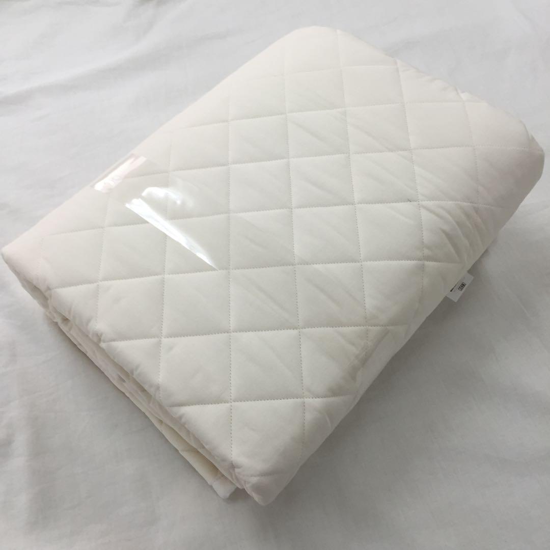 今治5重ガーゼケット シングル ベージュ×1枚，パットシーツ　シングル×1枚