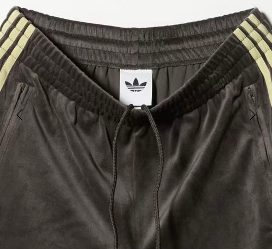 adidasOriginals ファイヤーバード ベロアトラックパンツ ブラウン