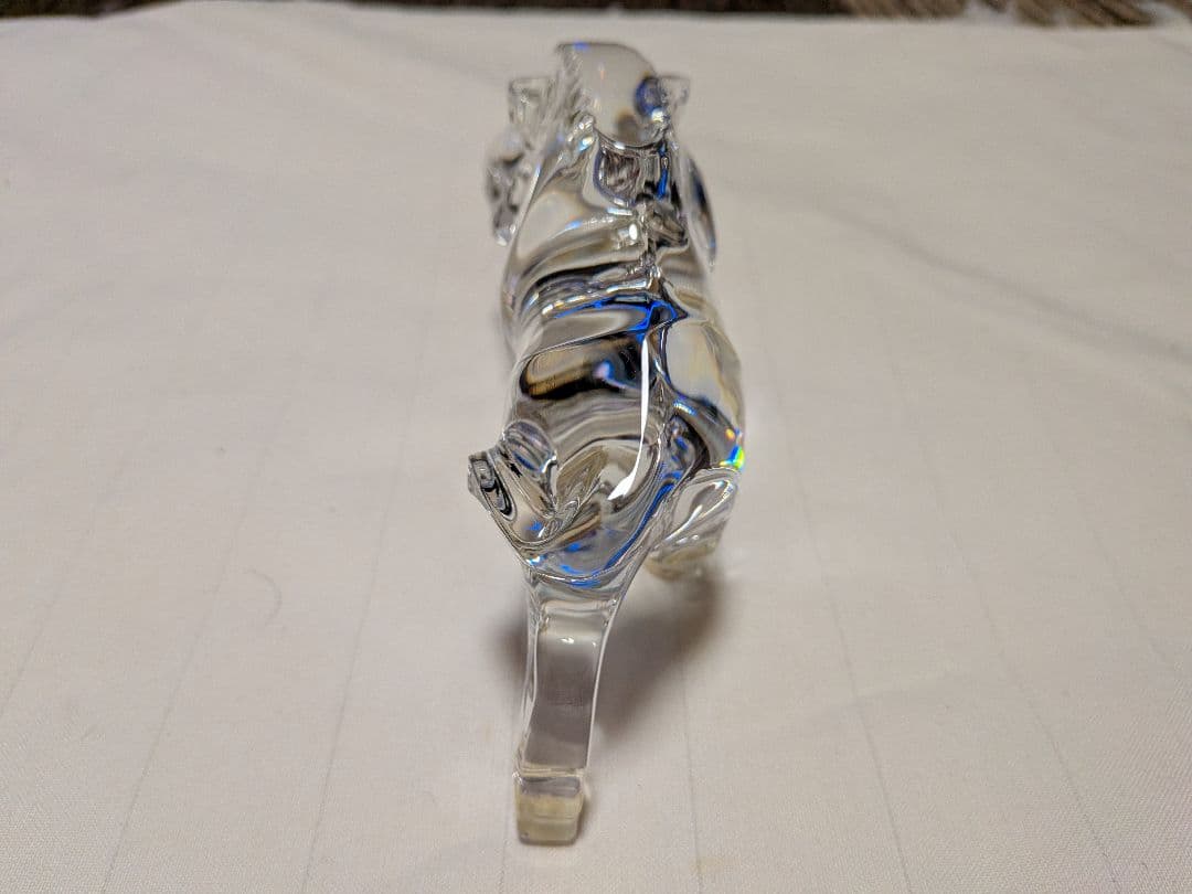 Baccarat　クリスタル　イノシシ　置き物