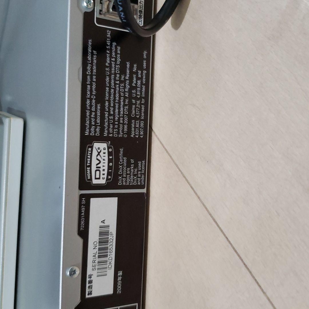 DVDデッキ 再生機 DVDレコーダー コード付き
