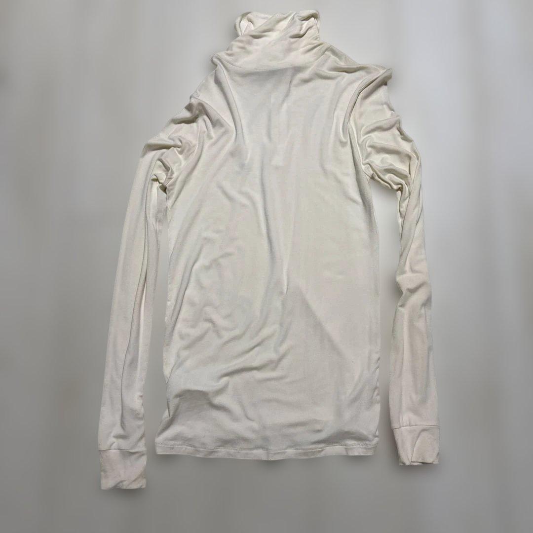 ラフシモンズ　ジップアップカットソー