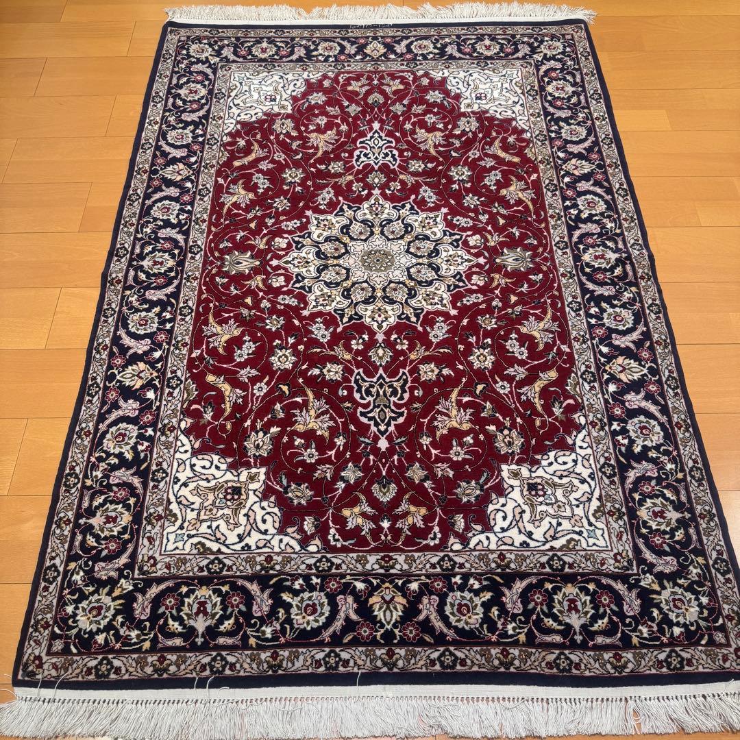 【ペルシャ絨毯】イスファハン手織り160&111