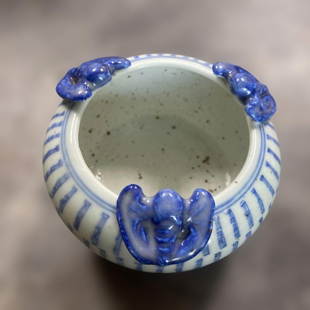 中国　染付　美術　時代物