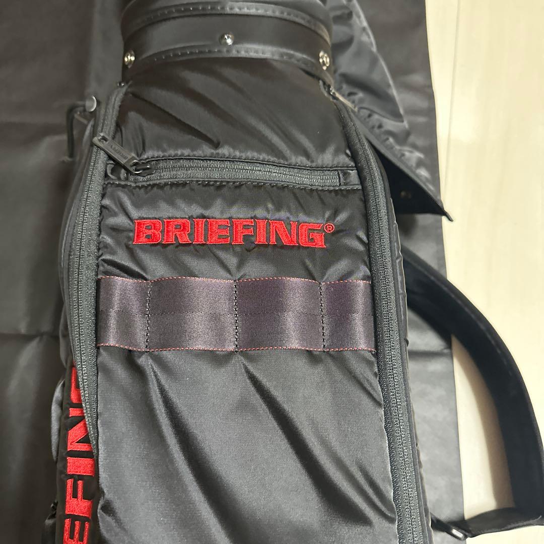 y*h様 BRIEFING ブリーフィング キャディバッグ CR-6 黒色ブラッ
