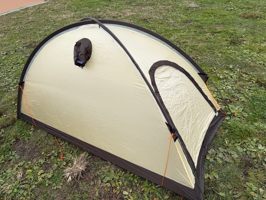 アライテントエアライズ１　ソロテント エアライズ1 人用　美品
