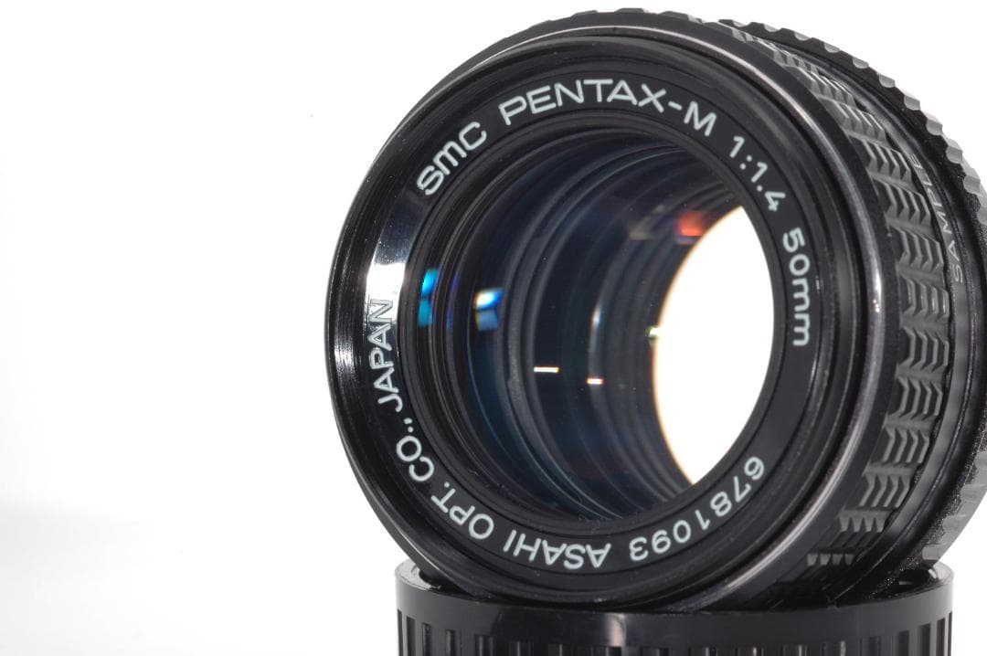 新品級☆保証 Asahi SMC PENTAX-M 50mm F/1.4 レンズ