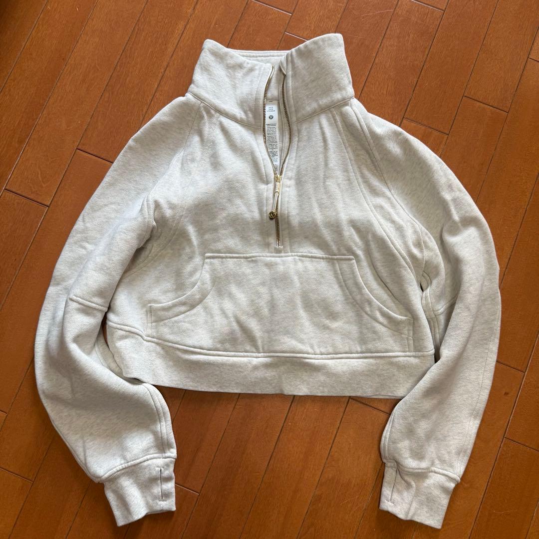 Lululemon Scubaオーバーサイズファネルネックハーフジップ XS/S