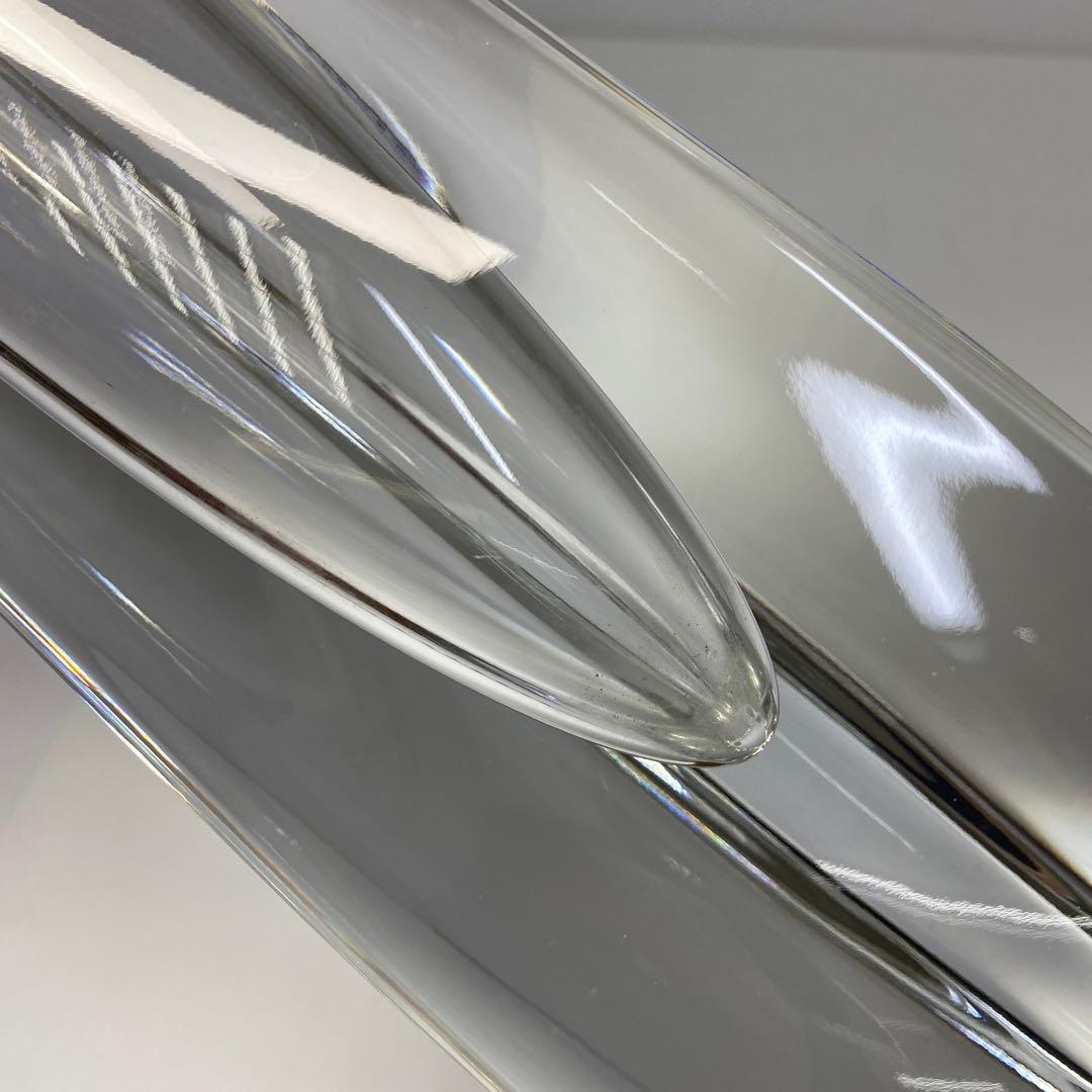 専用　☆洋3バカラ　フラワーベース　高さ32.8㎝　タエサ　東Y6-1120①