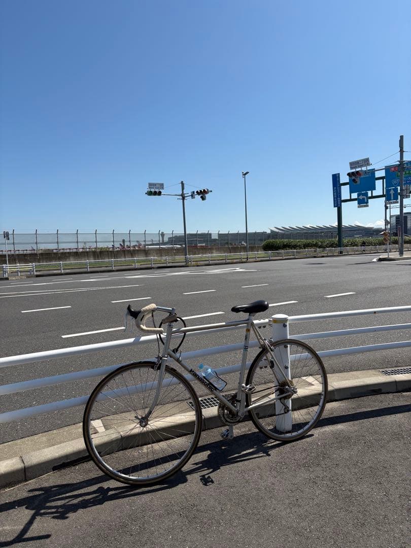 【美品】Panasonicクロモリロードバイク　パナモリ