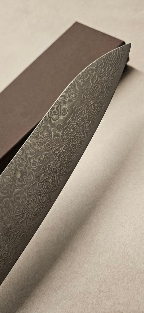 加藤 義実 Yoshimi Kato ダマスカス　vg10 牛刀　210