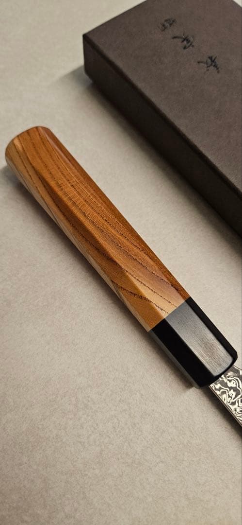 加藤 義実 Yoshimi Kato ダマスカス　vg10 牛刀　210