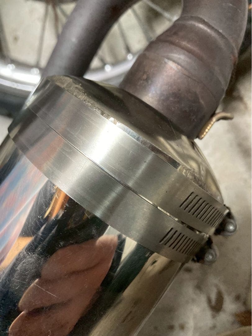 モリワキ・フュージョン マフラー ステンレス マフラー 取り付けブラケット付き