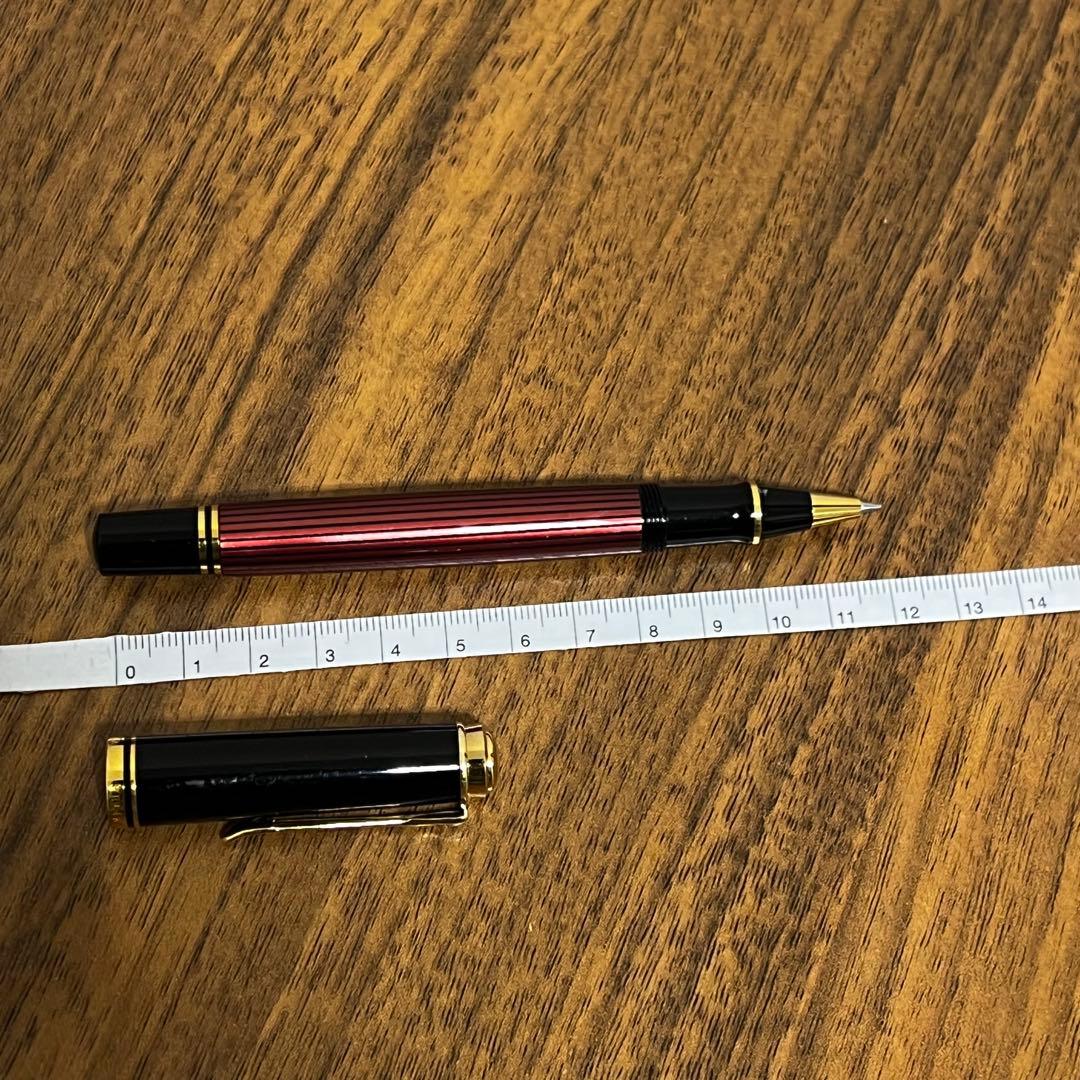 Pelikan ペリカン　ボールペン　スーべレーン　赤